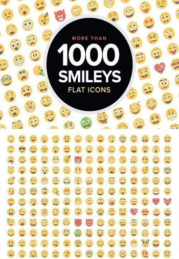 1000-Flat-Smiley-Icons