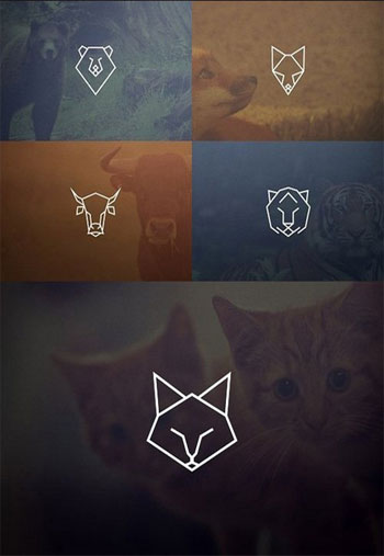 Geometric-Animal-Icons