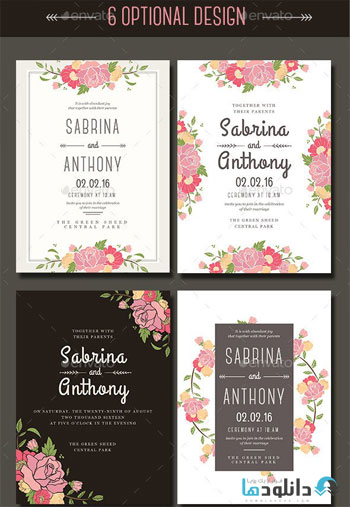 6-Floral-Wedding-Invitation