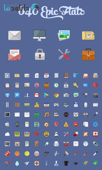 آیکون-تخت-Flat-icons