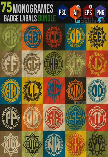 75-Monogrames-Badge-Labals-With-Alphabet-Bundle