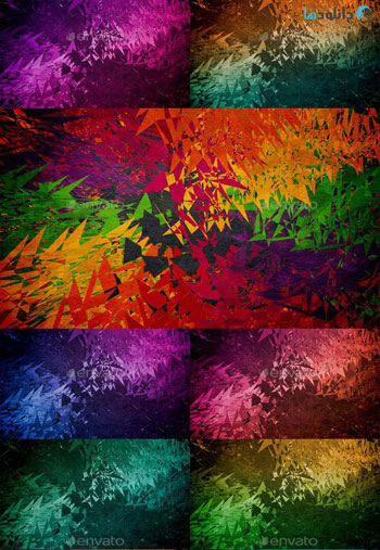 Abstract-Colorful-Geometric