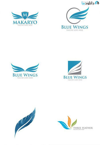 Abstract-Feather-Logo-Icon