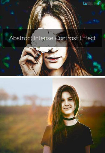 Abstract-Intense-Contrast
