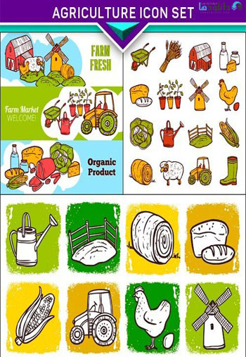 Agriculture-icon-set