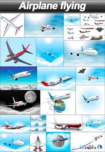 استوک-Airplane-flying