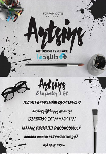 Artsins-Typeface