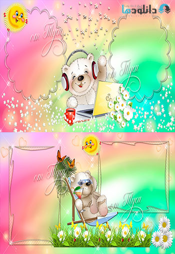 Baby-photo-album-with-Teddy-bears