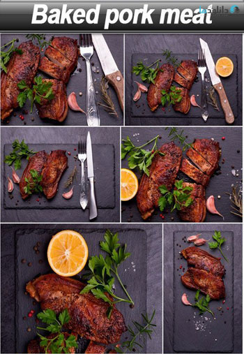 Baked-pork-meat
