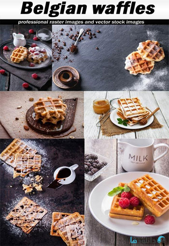 استوک-Belgian-waffles