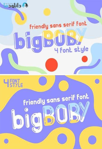 فونت-Big-Boby-Font