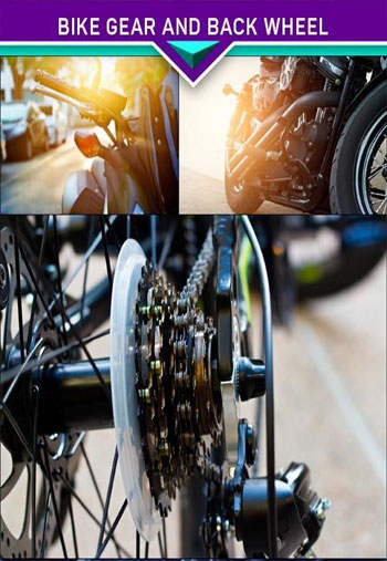 استوک-ike-gear-and-back-wheel