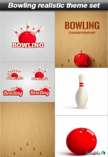 استوک-Bowling-realistic-theme