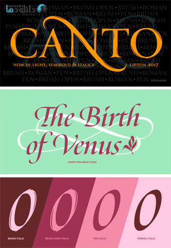 فونت-Canto-Font-Family