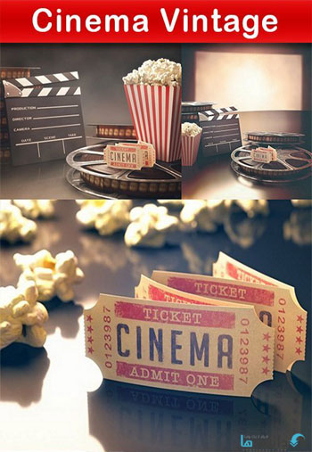 استوک-Cinema-Vintage-stock