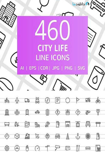 City-Life-Line-Icons
