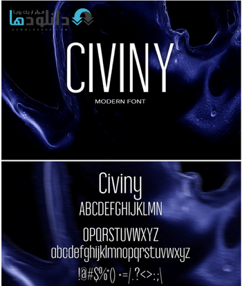 فونت-Civiny