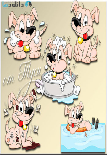 Clipart-Funny-puppy