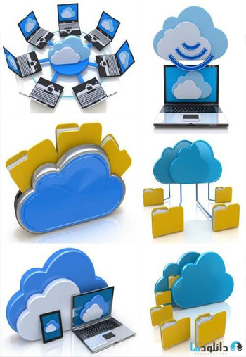 استوک-Cloud-Computing-Concept