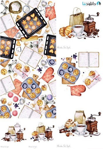 Coffee-with-cookies-painted