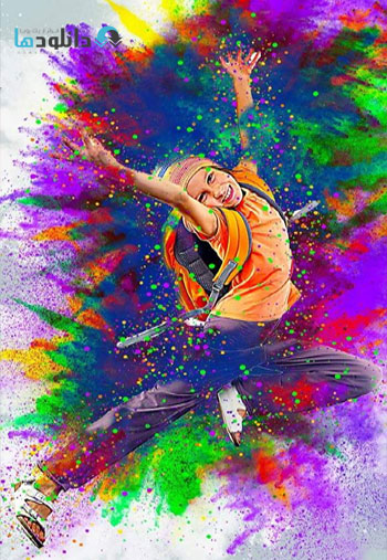Colorful-Powder-Explosion-Action