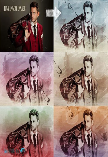 Customizable-Aquarelle-Photoshop