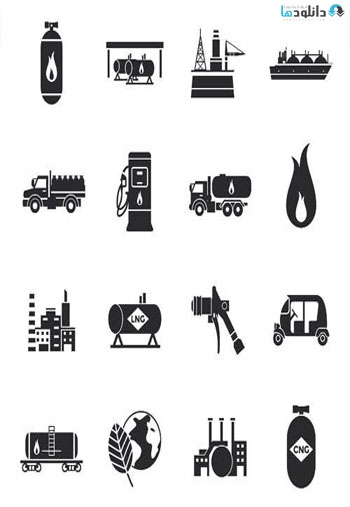 Gas-Black-Icons