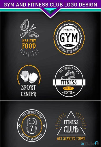 Gym-and-fitness-club-logo