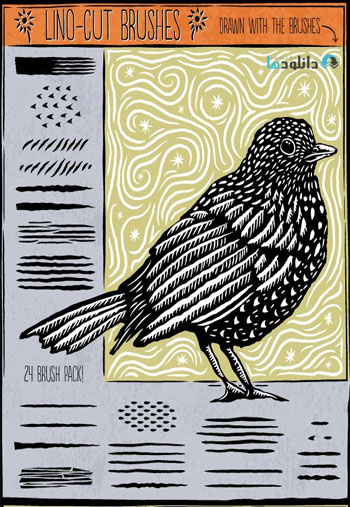 Lino-Cut-Brushes