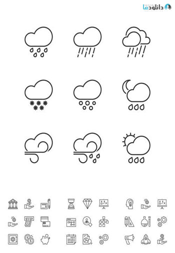 Different-Line-Icons-Flat