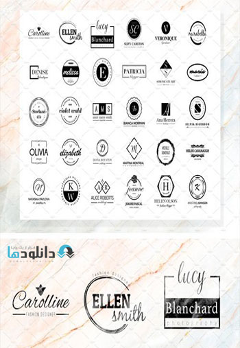 مجموعه-آیکون-donna-graphic-and-logo