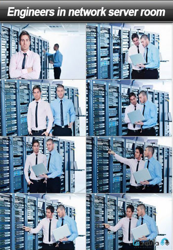 استوک-Engineers-in-network-server