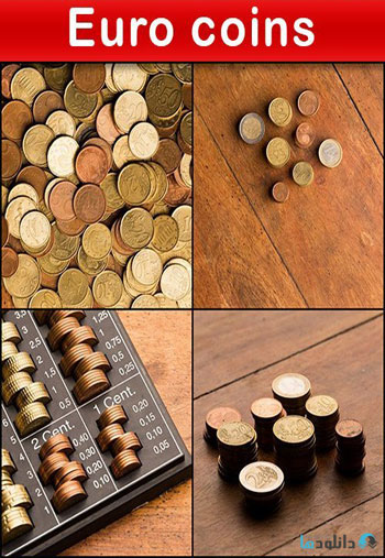 استوک-Euro-coins