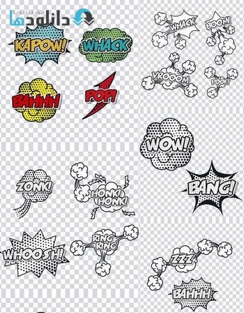 آیکون-Explossion-Pop-Art-Comic