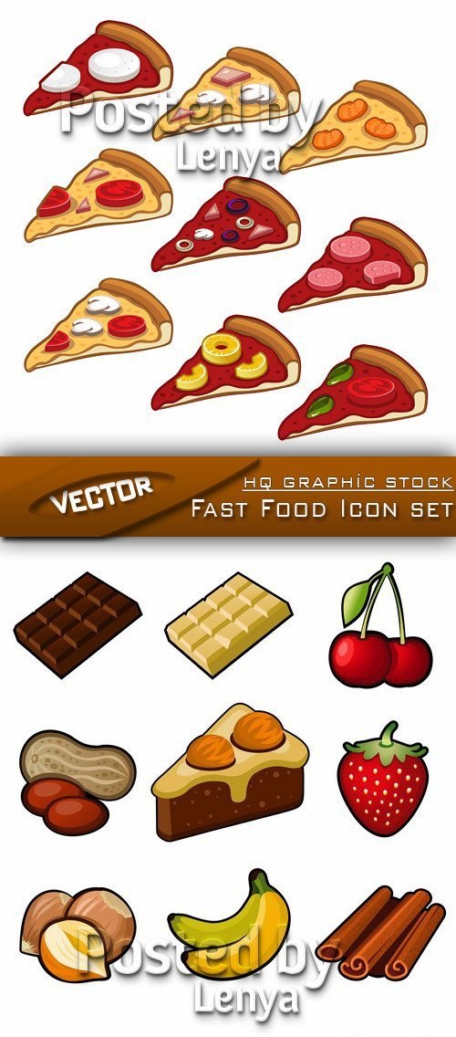 آیکون-Fast-Food-Icon-set