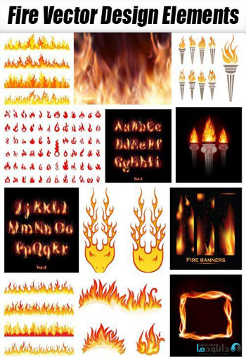 Fire-Vector-Design-Elements