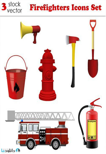 Firefighters-Icons-Set