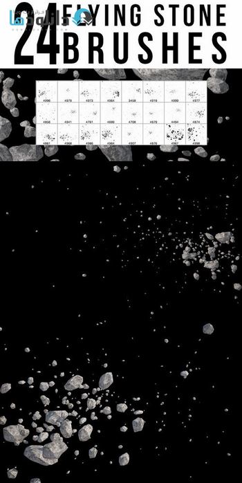 براش-Flying-Stone-Brushes