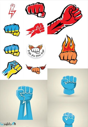 Freedom-concept-vector-fist
