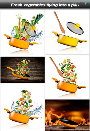 Fresh-vegetables-flying
