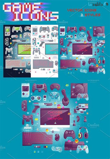 Gaming-Icons-Concept