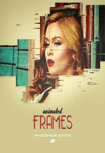 دانلود اکشن فتوشاپ Gif Animated Frame PS Actions