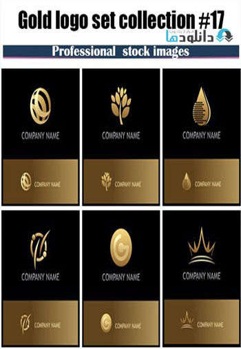 Gold-logo-set-collection