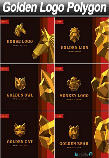 Golden-Logo-Polygon