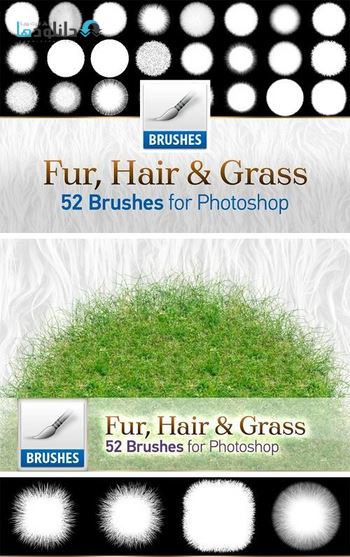 براش-Hair-and-Grass-Brushes
