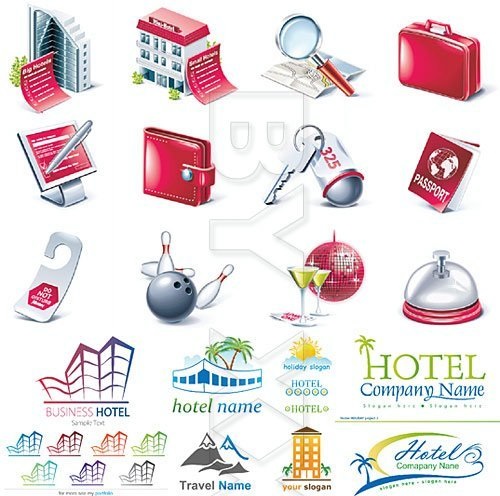 آیکون-Hotel-icons-and-logos