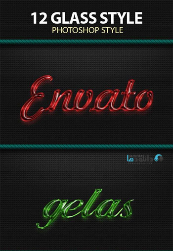 12-Glasses-Style-Text-Efek