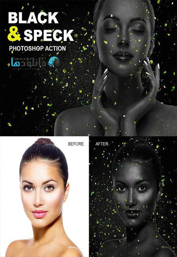 Black-&-Speck-Photoshop-Action