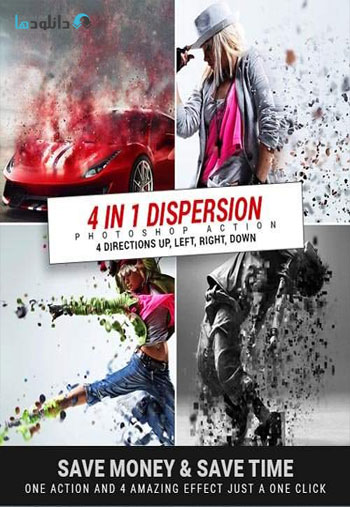 Dispersion-Photoshop-Action