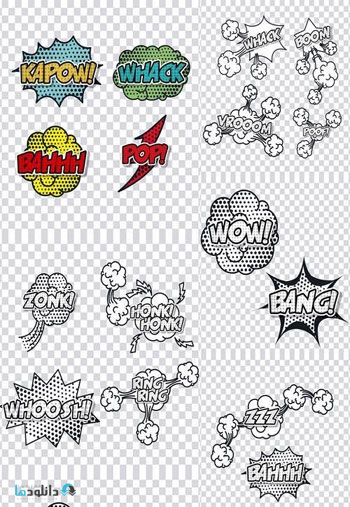 Explossion-Pop-Art-Comic-Cartoon-Icon